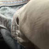 Moussy Women's Light Blue Size 25/0 Straight Distressed Jeans