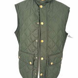 Barbour Lowerdale Men's Army green Size M Button Down Quilted Vest