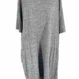 Eileen Fisher Women's Gray Size 3X Scoop Neck heather Dress