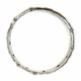 Brighton Silver tone Bangle Heart Bangle