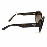 Prada Black Yellow Oversized Tortoise Sunglasses