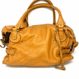 Chloe 2006 Paddington Caramel Lock Leather Satchel