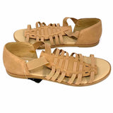 Eileen Fisher Rato Women's Beige Size 9.5 Flat Gladiator Sandals