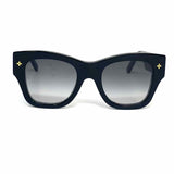 LOUIS VUITTON 2021 Rendez-Vous Black Wayfarer Monogram Sunglasses