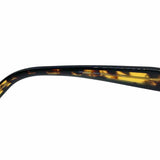 Prada Yellow Black Geometric Tortoise Frames
