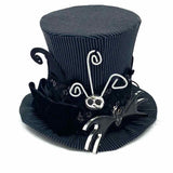 Disney Parks Jack Skellington Nightmare Before Christmas Black Gray Hat