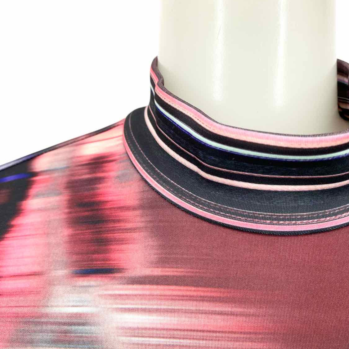Clover Canyon Ikat Women's Multi-Color Size L sheath Abstract Dress