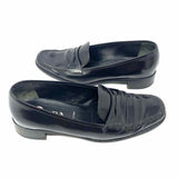 Prada Women's Black Size 39/9 Patent Leather Made in Italy Loafers
