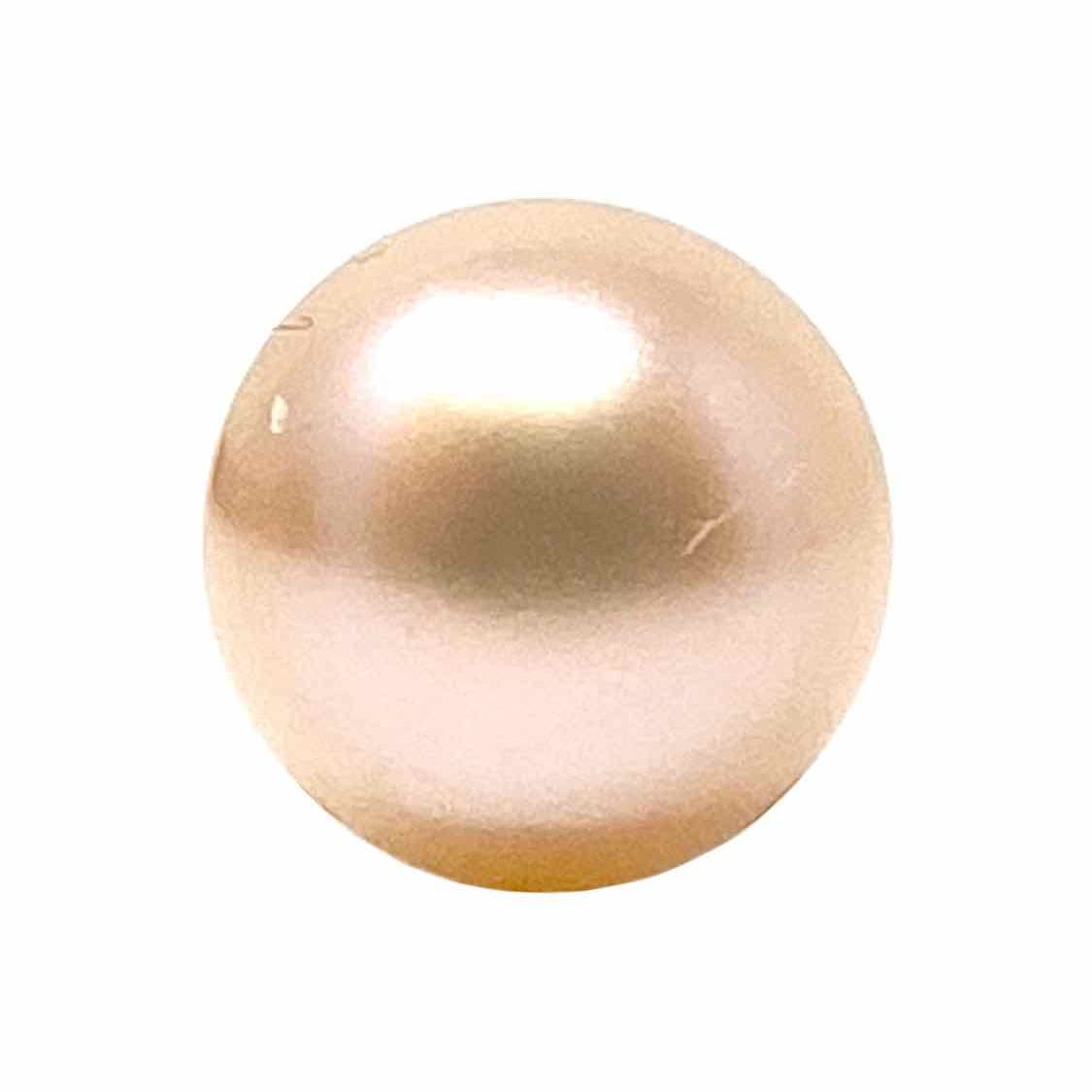 Macy's .925 Champagne Pink Pearl Stud Earrings