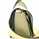 Celine 2018 Frame Medium Cream Taupe Leather Made in Italy Shoulder Bag