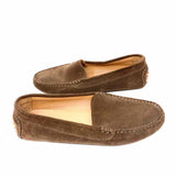 M. Gemi Women's Brown Size 39.5/9 Moccasin Suede Loafers