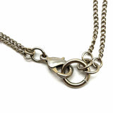 Statement Metal Gold Tone Pendant Horn Necklace