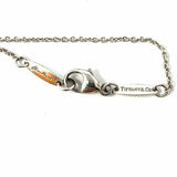 Tiffany & Co. Elsa Peretti 950 Platinum Cross 11 Diamonds 16" Necklace