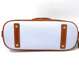 Dooney & Bourke Baby Blue Half Dome Pebbled Leather Satchel