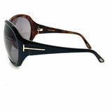 TOM FORD Black Wrap Oversized Sunglasses