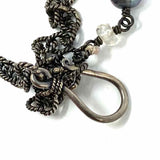 Lori Bonn 925 Sterling Silver Heart Pendant Mosaic Necklace