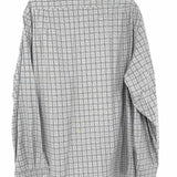 Ralph Lauren Men's Gray Size XL Cotton Plaid Made in Italy Long Sleeve Shirt