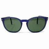 Persol Blue Round 3007-S Sunglasses