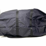 MOSCHINO Vintage Black Packable Logo Duffle Bag