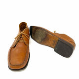 Berkley Men's Light Brown Shoe Size 44/11 Oxford Leather Moccasin Loafers