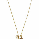 CATHERINE POPESCO 14K Gold-filled 16" Fleur de Lis Charm Necklace