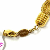 Napier Gold Tone 18" Braided Necklace