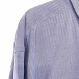 Ralph Lauren Men's Blue Sz XL Cotton Herringbone Made in Italy Long Sleeve Shirt