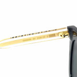 Gucci Black Clear Oversized Logo Sunglasses
