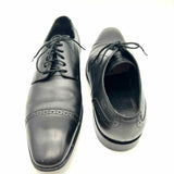 Boss by H. Boss Men's Black Shoe Size 9 Oxford Leather Loafers