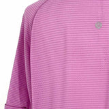 Lululemon Women's Pink Size 12 Crew Textured T-shirt