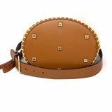 Salvatore Ferragamo 2022 Studio Wove Raffia Brown Bucket Woven Satchel