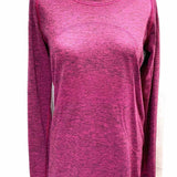 Lululemon Women's Magenta Size 10 Crew Long Sleeve
