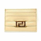 Versace Beige Leather Wallet