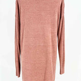 Barefoot Dreams Women's Peach Size S V-Neck Sweater