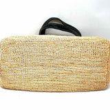 STELLA McCARTNEY Medium Raffia Beige Woven vegan leather Tote