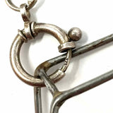 Handmade .925 Sterling Pendant 25.75" Geometric Necklace