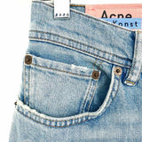 Acne Studios Women's Blue Size 27 Straight Jeans