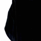 Eileen Fisher Women's Black Size S Short Sleeve Velvet Midi Dress