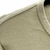 FRAME Men's Green Size M Crew Cotton Long Sleeve