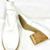Stuart Weitzman Romita Women's White Size 9 Ankle Leather Bootie