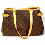 LOUIS VUITTON 2008 Batignolles Brown Monogram Tote