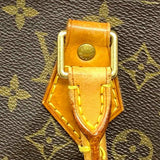 LOUIS VUITTON Sac Plat Vintage Coated Canvas Brown Monogram Made in Italy Tote