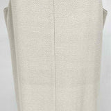 Eileen Fisher Women's Light Gray Size L Shift Textured Dress