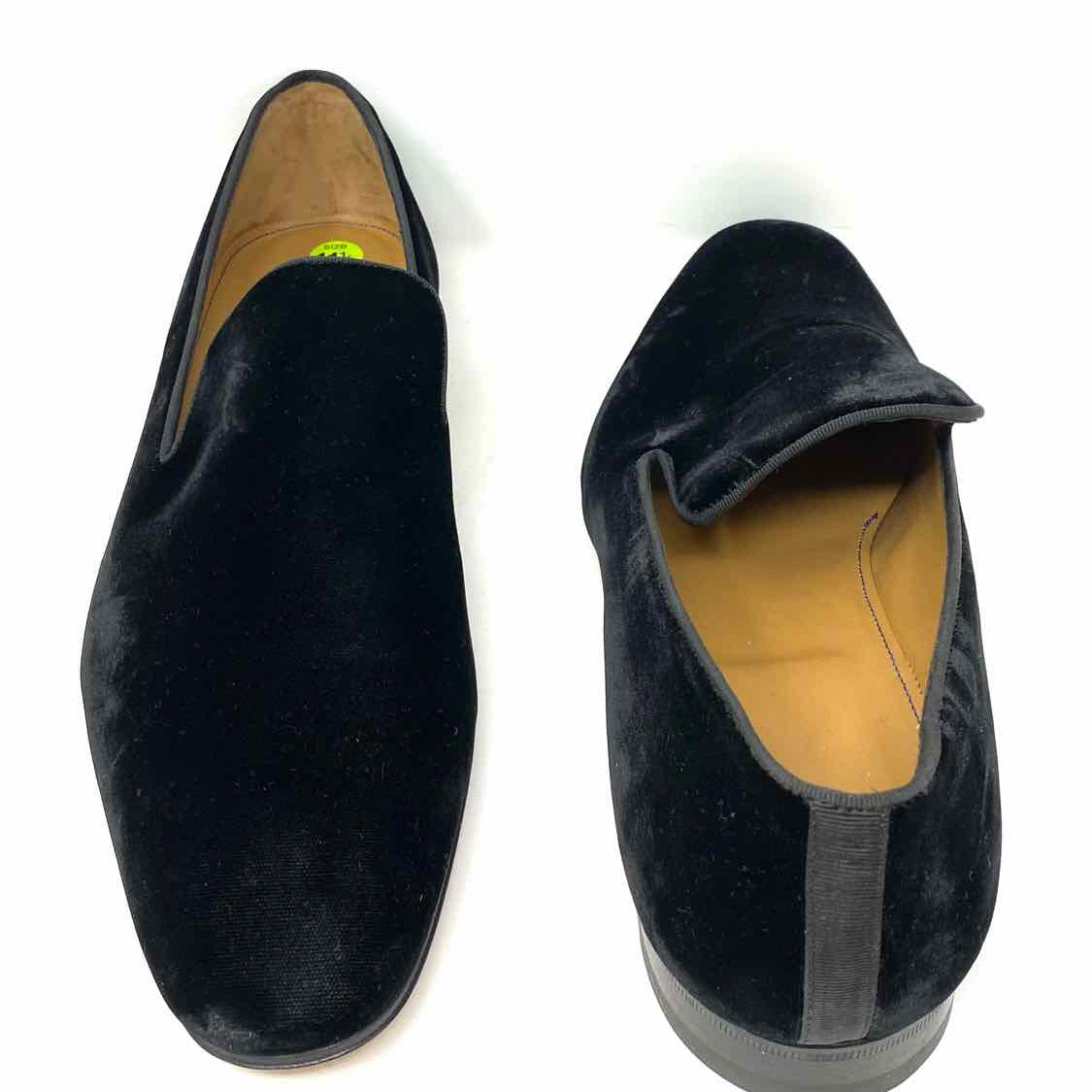 Paul Stuart Harrier Formal Men's Black Shoe Size 11.5 Slip-on Dress Shoes