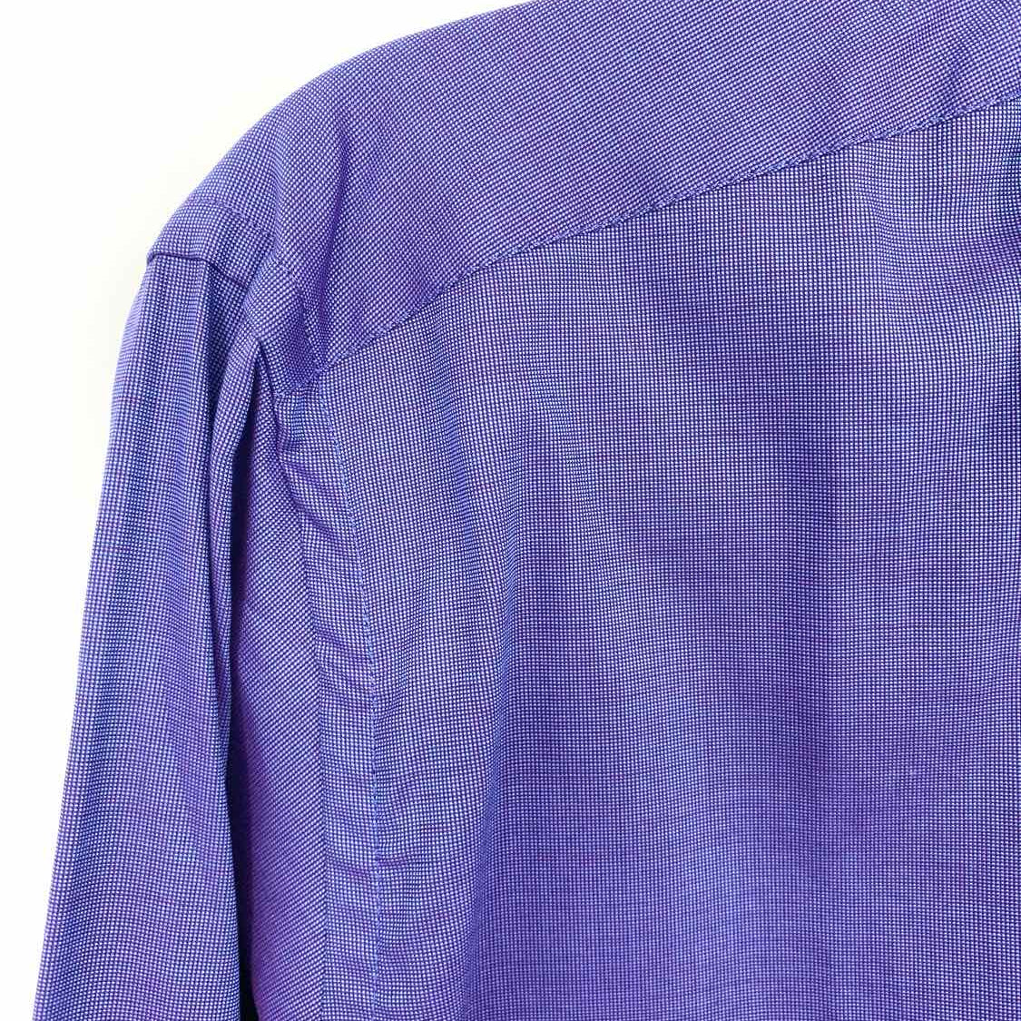 Maceoo Men's Purple Size 2 Color Shift Long Sleeve Shirt