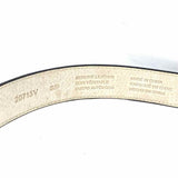 Black Solid Leather Belt