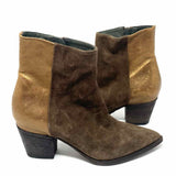 OFFICINE CREATIVE Women's Brown Size 38/8 Pointed Suede Boots