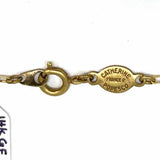 CATHERINE POPESCO 14K Gold-filled 16" Fleur de Lis Charm Necklace