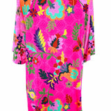 johnny was The Janie Women's Pink Size S Crew Floral T-shirt