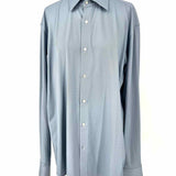 Boss by H. Boss Men's Steel Blue Size XL Button Down Long Sleeve Shirt